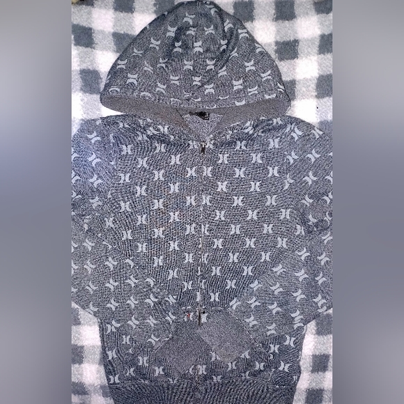 Like new Hurley full zip Hoodia size small womans - Picture 2 of 8